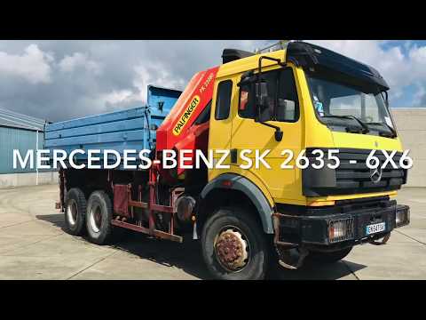 Degroote Trucks: Mercedes-Benz SK 2635 - 6x6 for sale