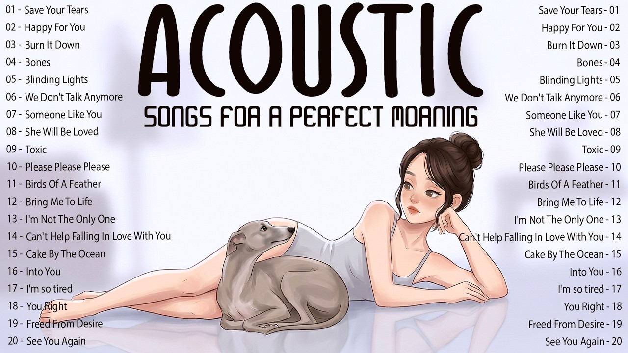 Mood Booster 🌿 The Only Acoustic Songs with Lyrics 2026 Playlist You Need for a Perfect Morning