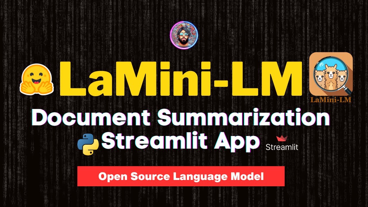 Build a Document Summarization App using LLM on CPU: No OpenAI ❌