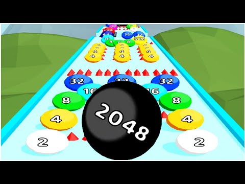 Ball run Master 2048 - Gameplay - Max Levels (81-100)