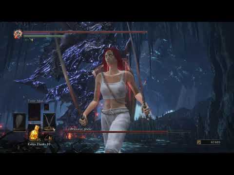 Dark Souls 3 Darkeater Midir fight NG7+