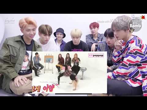Bts react When BLACKPINK show their hidden talents