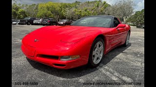 Video Thumbnail for 1999 Chevrolet Corvette Coupe