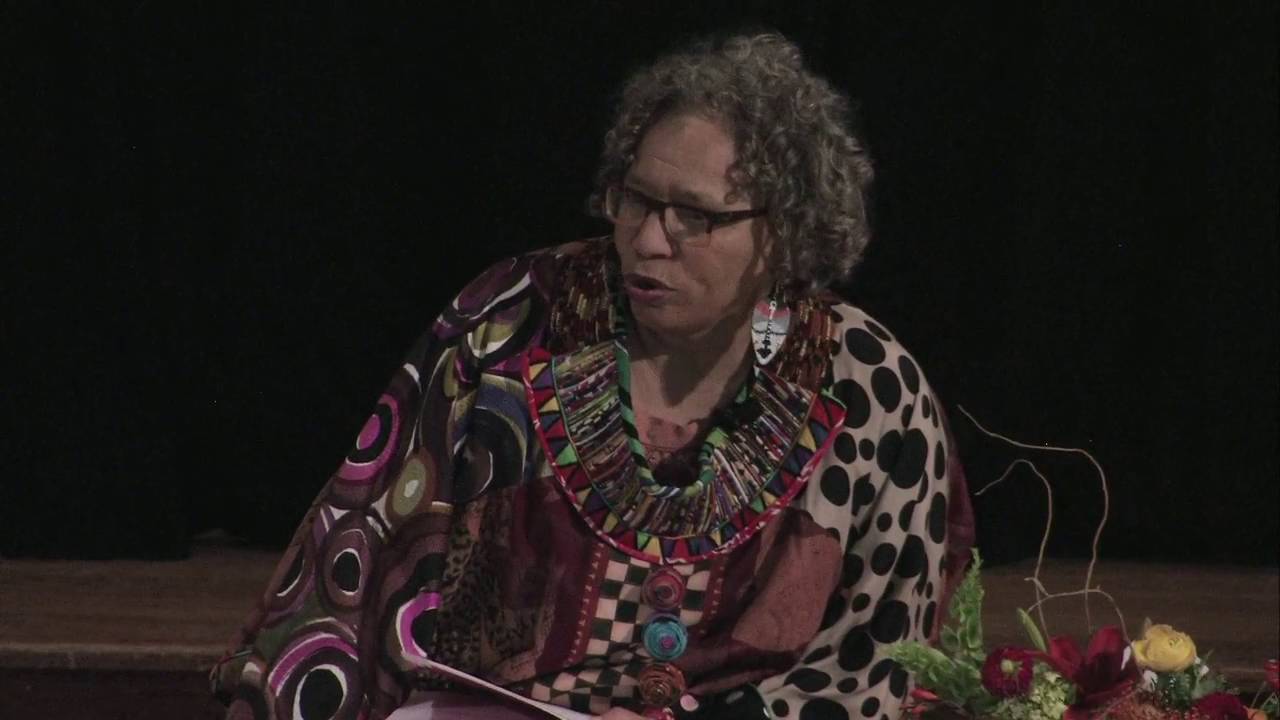 Elaine Brown with Beverly Guy-Sheftall