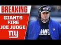 Giants FIRE Head Coach Joe Judge | CBS Sports HQ