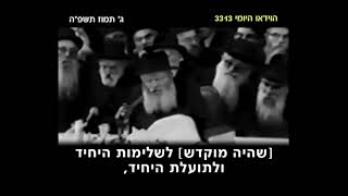הרבי מליובאוויטש: תפקידו של נשיא הדור