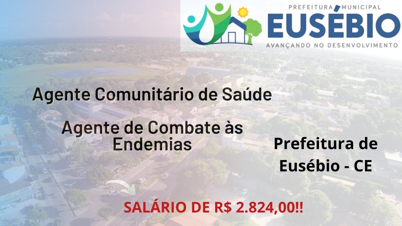 Prefeitura de Eusébio - CE - Agente Comunitário de Saúde e Agente Combate às Endemias - CONSULPAM