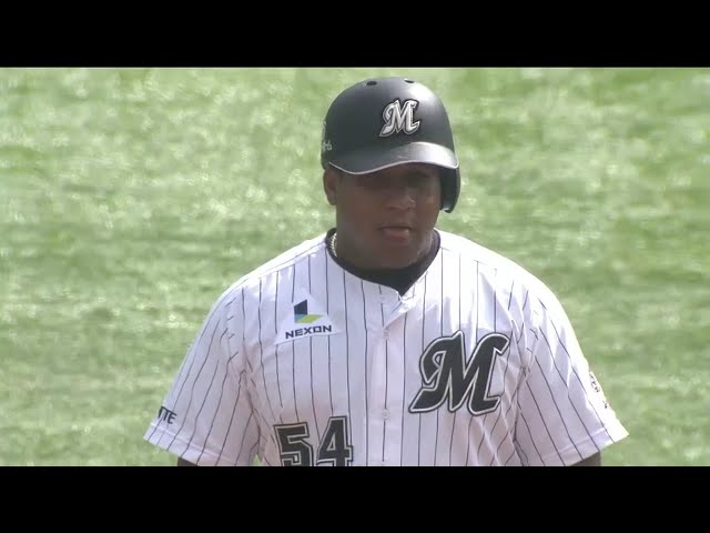 【4回裏】マリーンズ・デスパイネ 3試合連続打点は先制タイムリー2ベース!! 2016/7/2 M-Bs