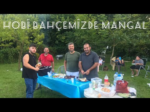 Almanya'daki Hobi Bahçemizde Ailecek Mangal Keyfi
