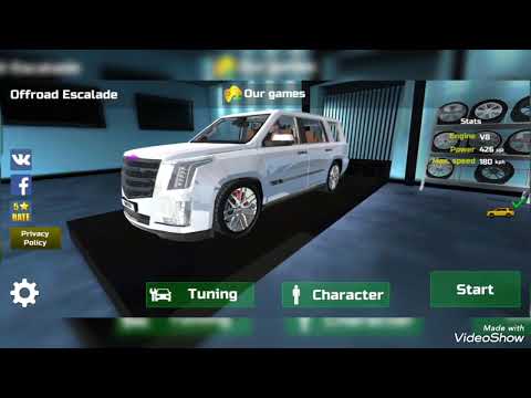 Car Simulator Escalade Driving Modified Cadillac Escalade (Part.3)