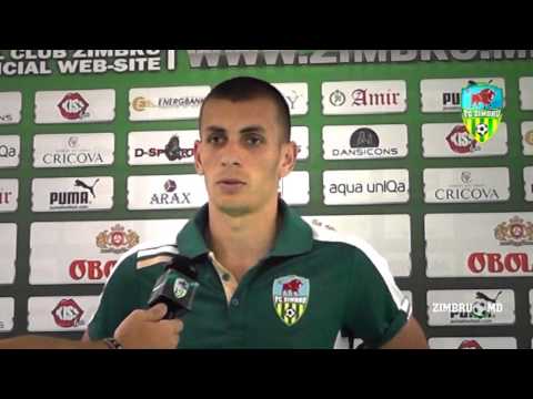 Stefan Burghiu (INTERVIEW, after, post match) Speranta - Zimbru 1-0 (24.08.13) DN 2013-14, week 5