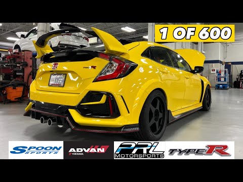2021 Honda Civic Type-R LE #550 - Spoon SW388 & Full Exhaust | PRL Intake | Swift Lowering Springs