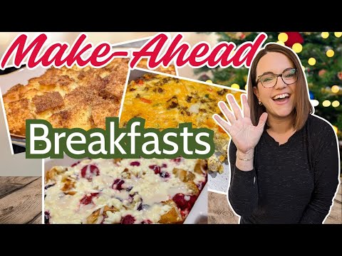 5 Breakfast Casseroles You Can Make the Night BEFORE!