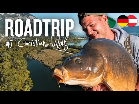 ROADTRIP mit Christian Wolf | Karpfenangeln an 4 Gewässertypen | Fluss, Kanal, Stausee, Baggersee⁠