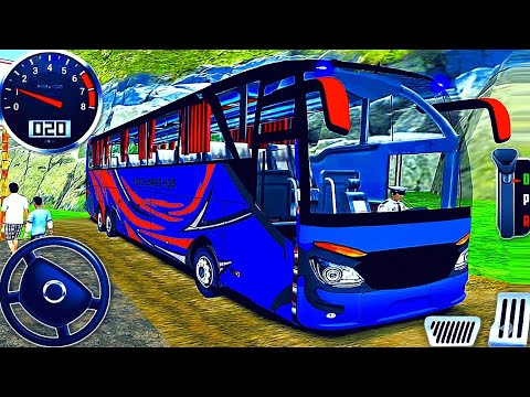 Offroad Coach Bus Driving Simulator - Real Uphill Bus Drive 3D - Android GamePlay 