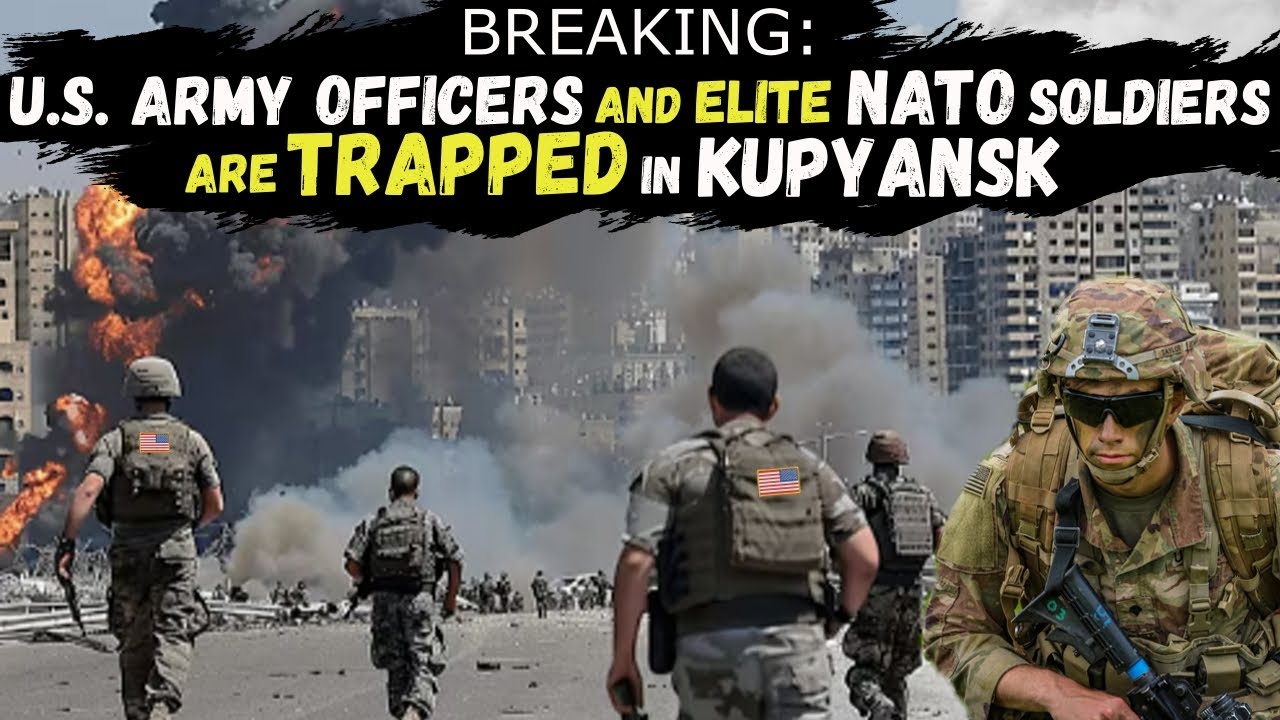 Russian Marines surrounded U.S. Army Officers and an Elite NATO Assault Team in KUPYANSK