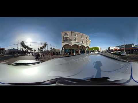 360 GoPro Fusion Drive Venice Beach Los Angeles