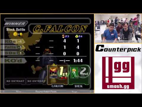CPSummer2017 Melee Singles - Round Robin Bo3: N0ne (C.Falcon) vs Nuge (Sheik)