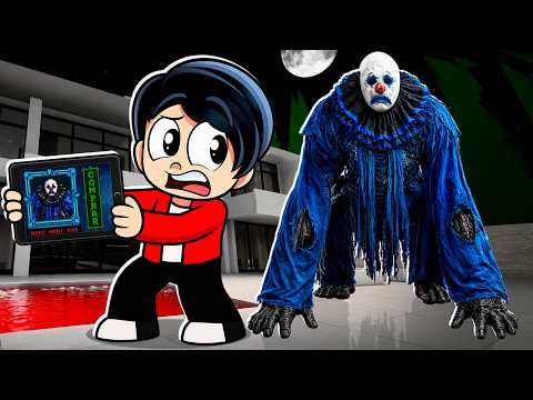 Un PAYASO MALVADO APARECIÓ en mi CASA en Brookhaven Roblox | Karim Juega