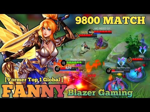 9800 Match Fanny Aggresive Play - Former Top 1 Global Fanny By Blazer Gaming - Mobile Legends