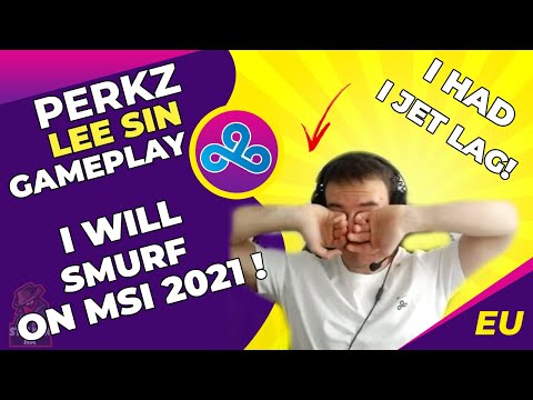 C9 Perkz Talks - I Will SMURF on MSI 🚀 I Had A Jet LAG Not Gonna Lie ✈ Lee Sin MID Gameplay