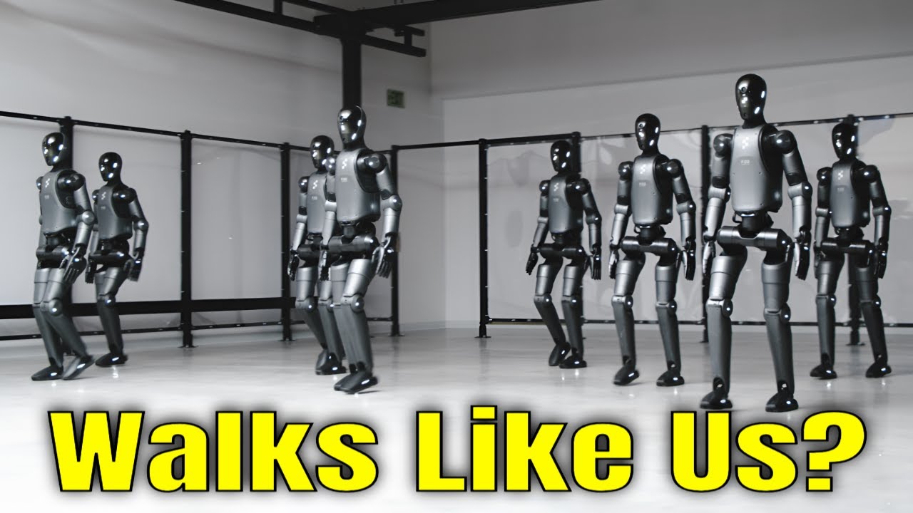This Humanoid Robot Walks Like a Human – No Code Tweaks, Just AI