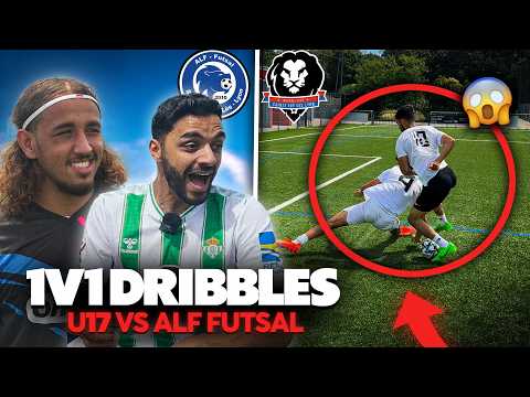 Who is the best 1v1 dribbler in Lyon? Sainte Foy U17 vs. ALF Futsal (€1000)