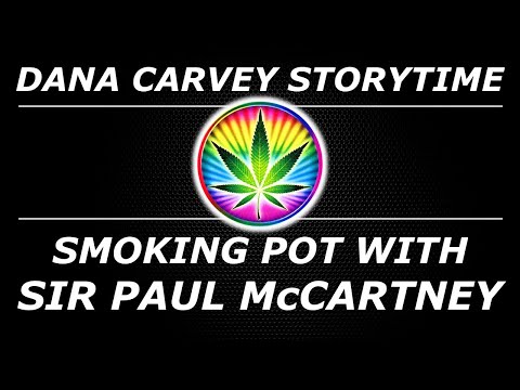 Dana Carvey on smoking pot with Sir Paul McCartney 1998
