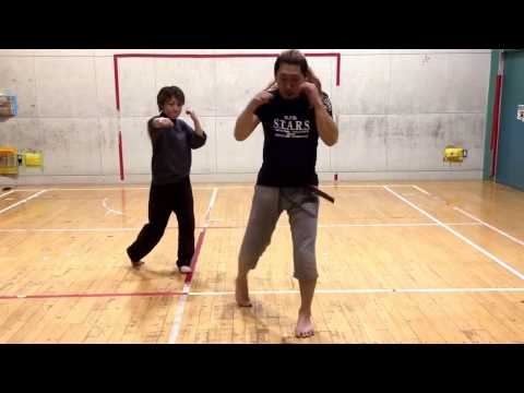 1日1回殺陣・アクション講座第9回目・ジャブ、ストレート