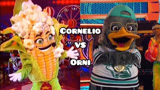 Cornelio (Teletón) VS Orni| Si Una Vez - Selena| ¿Quién es la Máscara?| T4 y T6