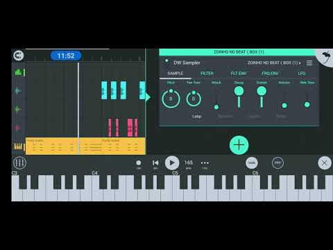 COMO FAZER BASE DE BREGA FUNK NO FL STUDIO MOBILE PARTE 1