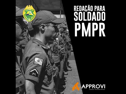 Redação Concurso Soldado PMPR - A Matéria dos 40 Pontos
