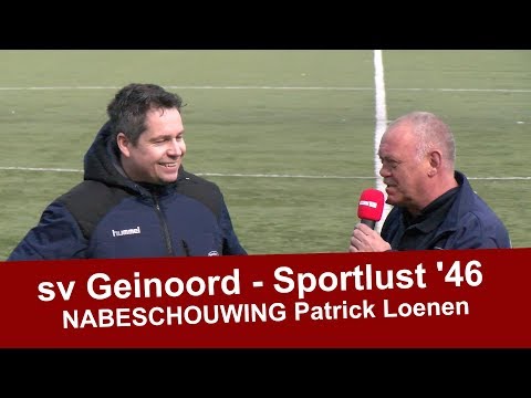 Nabeschouwing Patrick Loenen sv Geinoord - Sportlust '46