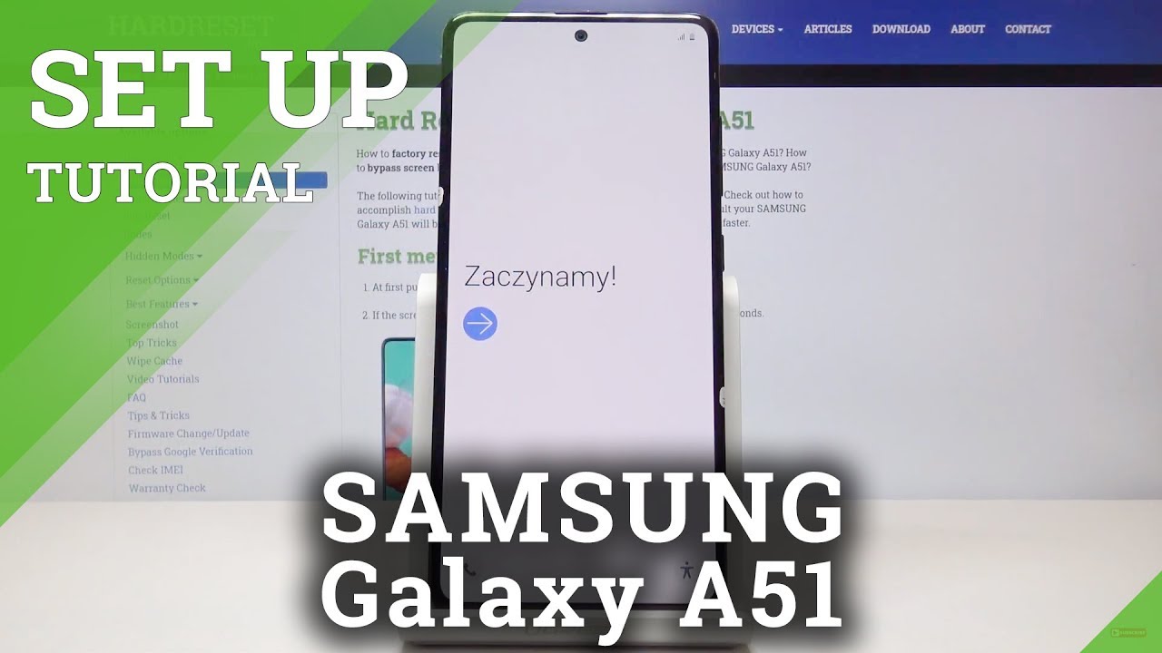How to Set Up Samsung Galaxy A51 – First Steps and Configuration