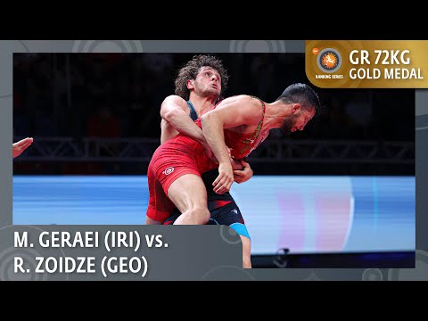 Gold Medal • GR 72Kg • Mohammadreza Abdolhamid GERAEI (IRI) vs. Ramaz ZOIDZE (GEO)