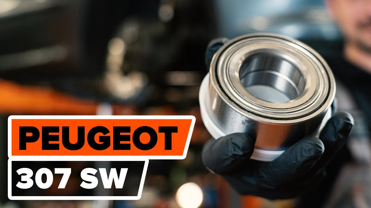 Hoe wiellager vooraan vervangen bij een Peugeot 307 SW – Leidraad voor bij het vervangen