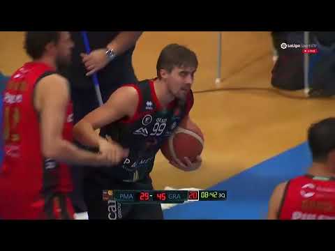 Karl Olle Lundqvist balling out in LEB Oro