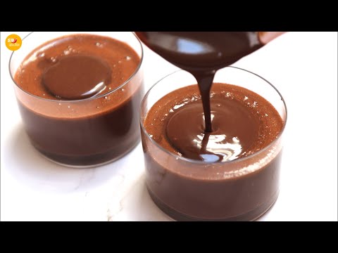 Milk Chocolate Mousse in 5 mins – no cream – no sugar – no egg