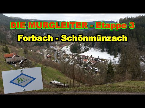 Murgleiter | ETAPPE 3 | Forbach-Schönmünzach | 18 KM+900 Höhenmeter (Winter ist zurück ❄⛅🌲)  #ODH10