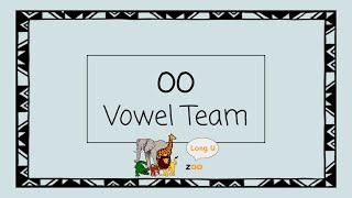 OO Vowel Team (like zoo) - 4 Minute Phonics