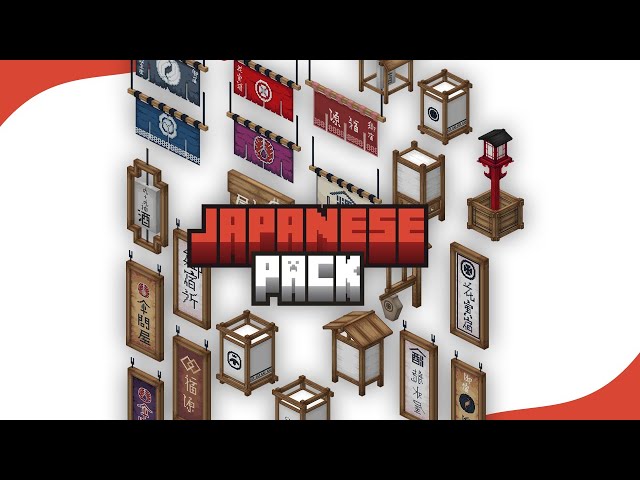 Japanese Furniture Pack Volume 4 Minecraft Texture Pack