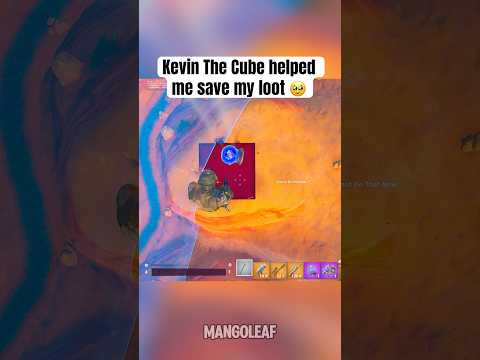Kevin The Cube saved my final boss loadout 😭🙏 #fortnite #fortniteshorts #gaming