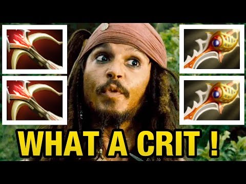 !Attacker Kunkka With Insane Critical Hit !! - Dota 2