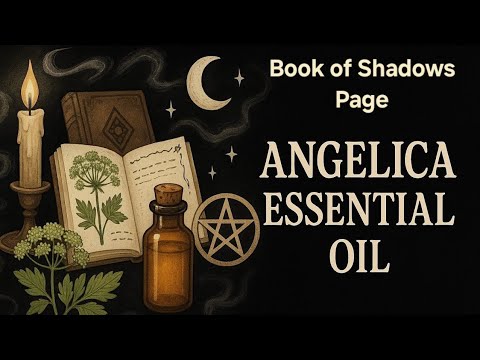Angelica Essential Oil - Book of Shadows Page