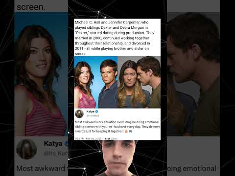 Michael C. Hall and Jennifer Carpenter, who played siblings Dexter and Debra Morgan in "Dexter,"