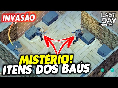 MISTÉRIO! ITENS DOS BAÚS NA INVASÃO - Last Day On Earth