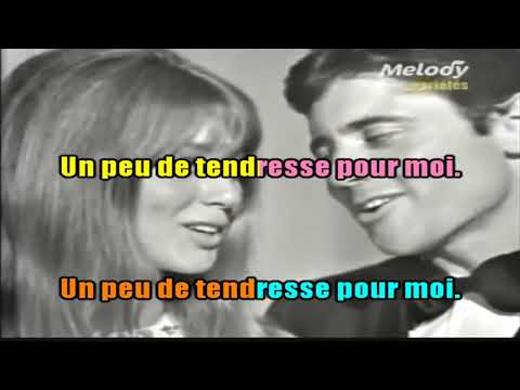 KARAOKÉ Sacha Distel & Joanna Shimkus  Ces Mots Stupides DUO Création JP Karaoké