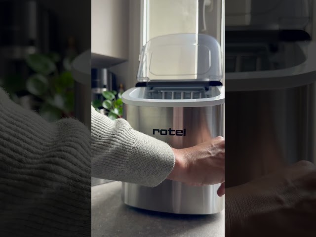 Vidéo teaser pour Rotel 9903CH2 Ice Cube Maker Review mit Angela | 6 bis 12 Min, 12 kg pro Tag