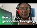 Hoe ontstaat gehoorbeschadiging?