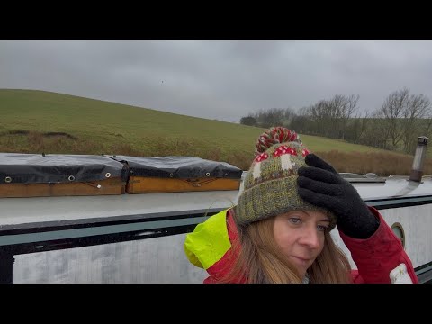 Weather Beaten Canal Boating in a Glacial Landscape #271